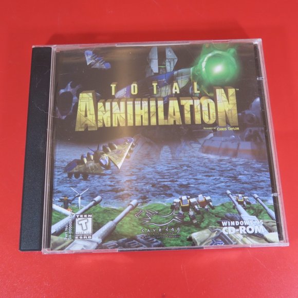 Total Annihilation PC Windows 95 CD ROM Game Vintage 1997 - Picture 1 of 4